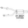 BMW 18107519029 Front Silencer